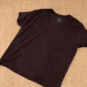 Hanes mens Vneck T-shirt